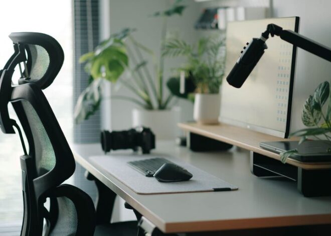 Consejos prácticos para organizar un espacio de trabajo en casa eficiente y cómodo